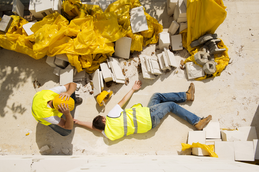 Construction Person injured on the job